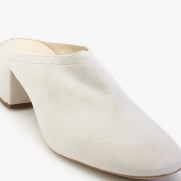 Everlane the day heel mule natural suede sz 9 - Picture 2 of 8